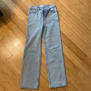 Abercrombie high rise 90’s relaxed jean